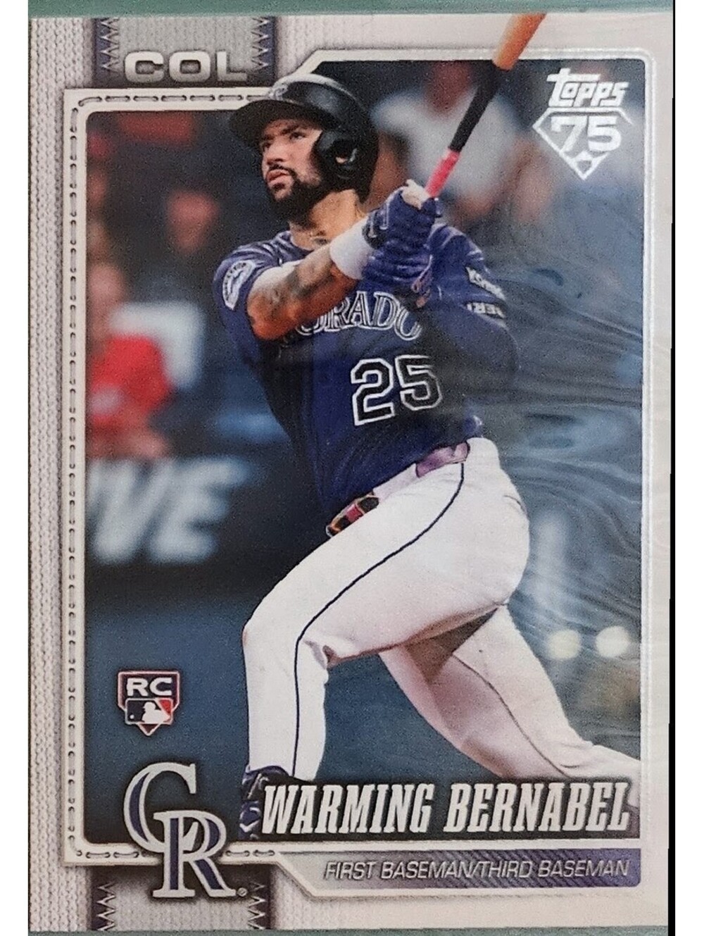 2026 Topps Series 1- Warming Bernabel #55 Rockies RC Rookies